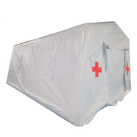 Tente médicale gonflable d'extérieur en PVC, livraison gratuite, en cas d'urgence, pour hôpital