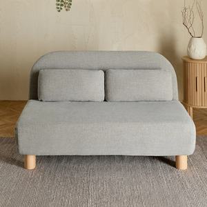 Sofá Cama Doble <span class=keywords><strong>Palma</strong></span> de Chenilla Verde Oliva, Ahorra Espacio, Relajante, Plegable, Ideal para Apartamentos y Casas Pequeñas - Product Image 2