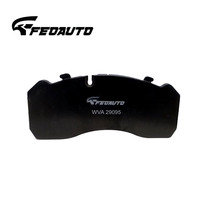 Plaquettes de frein pour camion lourd en gros, WVA 29093 29094 29095 pour MB Tourino