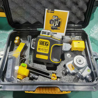 Niveau laser auto-nivelant DEGLASERS, qualité garantie, capteur de nivellement électronique unique, type faisceau vert 40mW