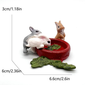 Miniaturas de Animales para Ensamblar y Simular: Gatito, Pollito, Cachorro, Pato, Conejo, Pingüino, Capibara - Product Image 1