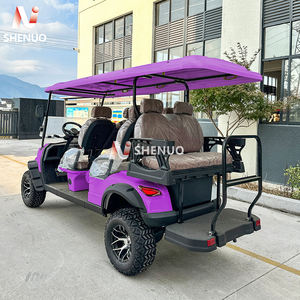 공장 가격 6 인용 럭셔리 전기 골프 자동차 맞춤형 배터리 골프 카트 도매 - Product Image 2