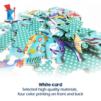 Prix d'usine Puzzle haut de gamme pour enfants Unisexe Série animaux marins baleines Jouet éducatif