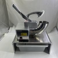 Broyeur à glace électrique de haute qualité, professionnel, en acier inoxydable, machine à glace pilée, moteur 350W, capacité 100kg/h, pour usage domestique et hôtelier
