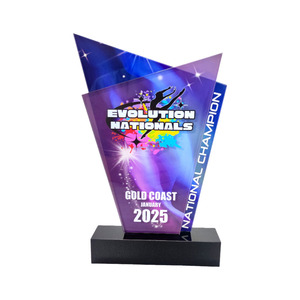 Elor Customizable Bicycle Chainwheel Shape Trophy Unique Design <strong>Acrylic</strong> <strong>Awards</strong> for Cycling Events Plaques for Bicycle <strong>Sports</strong>