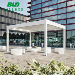 Durable de haute qualité <span class=keywords><strong>pas</strong></span> cher moderne imperméable auvents toit parasol jardin décoratif en aluminium <span class=keywords><strong>pergola</strong></span> - Product Image 3