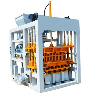 Máquina Automática para Fabricación de Bloques de Hormigón QT4-15 para Ghana, Máquina para Hacer Ladrillos de Hormigón JS500 6000 kg 15s - Product Image 5
