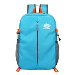 Custom Unisex Fashion Sport Outdoor Travel Tide Brand Waterproof Leisure Small Backpacks