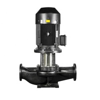 Pompa Booster Listrik Vertikal Multistage Stainless Steel, Pemasangan Mudah, Tekanan Tinggi, Bersertifikasi ISO9001 untuk Rumah