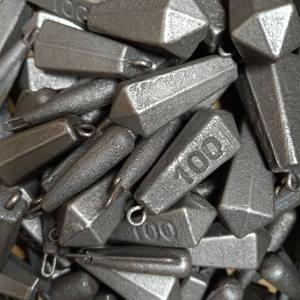 गर्म पूर्ण आकार ड्रॉप आकार नेतृत्व वजन स्नैपर मछली पकड़ने भार मत्स्य पालन वजन - Product Image 5