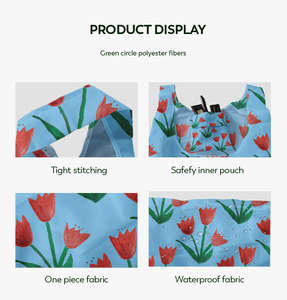 Túi <span class=keywords><strong>tote</strong></span> đi biển chống thấm, có thể tùy chỉnh, thân thiện với môi trường, tái chế, gấp gọn, túi mua sắm bằng nylon tái sử dụng, túi <span class=keywords><strong>tote</strong></span> có thể tùy chỉnh - Product Image 4