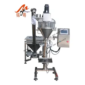 Semi automatic Screw Feeding 50-5000g Small wheat flour baking soy Powder/Herb cocoa powder Filling Packaging Machine