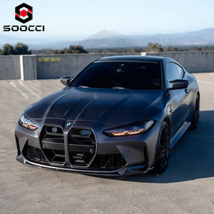 Labio delantero de fibra de carbono seco <span class=keywords><strong>M</strong></span> Performance Style para BMW G80 G81 M3 G82 G83 M4 Bumper MP Splitter Spoiler Difusor Good Match - Product Image 6