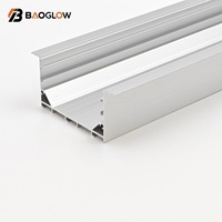 Bande LED encastrée pour profilé LED de plafond en aluminium, 60*35, personnalisable, montage en surface, IP67, néon, vente en gros