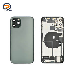 Carcasa trasera de vidrio restaurada original para <span class=keywords><strong>iPhone</strong></span> 14 12 Mini 11 Pro <span class=keywords><strong>XS</strong></span> Max, carcasas de teléfono móvil con respaldo completo - Product Image 4