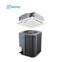R410A 24000-60000Btu Mini Cassette Split Quatre Voies Canalisé 13 Voyant Plafond Type AC Climatiseur Refroidissement Climatisation