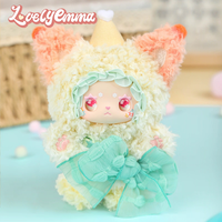 Série Créative LOVELY EMMA – Pendentif Sac Surprise en Peluche Animaux – Jouet Artistique Tendance – Mini Figurine en Peluche – Cadeau en Gros