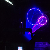 Luz Láser de Animación RGB de Alta Calidad de 10W 15W 30Kpps con Control por Aplicación Bluetooth DMX ILDA para DJ, Club, Conciertos y Eventos