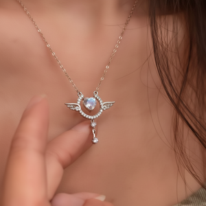 Moda di tendenza eleganti collane di perline Vintage con perle di luna collane a strati acriliche vendita calda all'ingrosso - Product Image 1