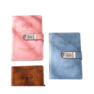 Nhật Ký Khóa 2023 Cổ Điển Cá Tính Tùy Chỉnh Bán Chạy Văn Phòng Phẩm Sổ Tay Màu Gỗ Dập Nổi Logo Nhật Ký Giấy Kraft Học Sinh - Product Image 5