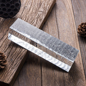 Bloques de <span class=keywords><strong>vidrio</strong></span> de burbujas sólidas de cristal transparente endurecido para puerta de <span class=keywords><strong>ducha</strong></span>, elevación de edificio, <span class=keywords><strong>bloque</strong></span> de <span class=keywords><strong>vidrio</strong></span> transparente decorativo, ladrillo de <span class=keywords><strong>vidrio</strong></span> - Product Image 6