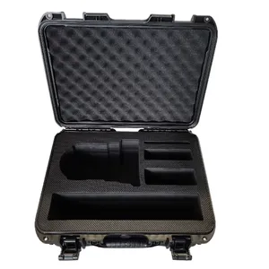 pp material IP67 hard plastic instrument carry tool case for electrical equipment