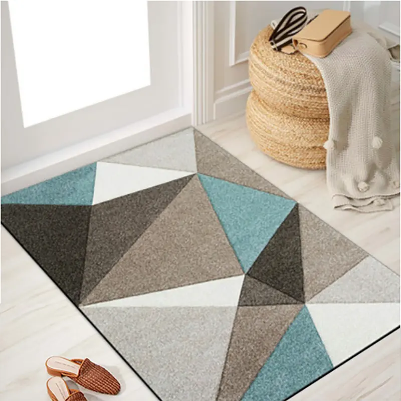 2021 amazon product beautiful simple nordic ins style cheap private machine washable bedroom living room floor rugs mat