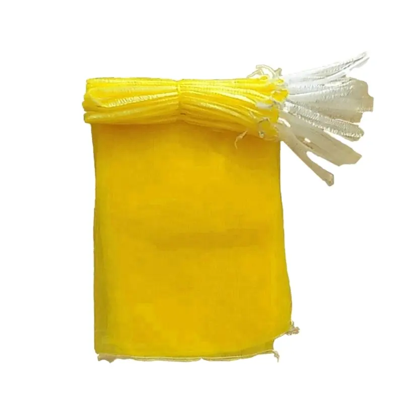 Sales small garlic fruit monofilament mesh net bag for packing