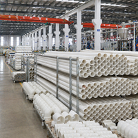 Conduite électrique en PVC rigide ignifuge de qualité industrielle, conforme aux normes IEC, personnalisable pour la distribution