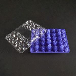 High Quality PET <b>Plastic</b> Refrigerator Egg Storage Container Disposable <b>Tray</b> Transparent Egg <b>Tray</b> Free Samples - Product Image 1