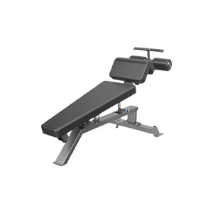 Banc de musculation Huixiang, banc plat pour musculation, cadre en acier allié, équipement de fitness commercial durable - Product Image 2