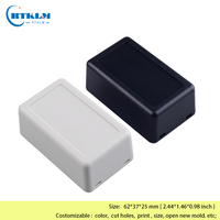Boîtier Électrique en Plastique ABS 62*37*25mm, Petite Boîte de Jonction Électronique en ABS, Boîtier de Protection pour Instrument DIY