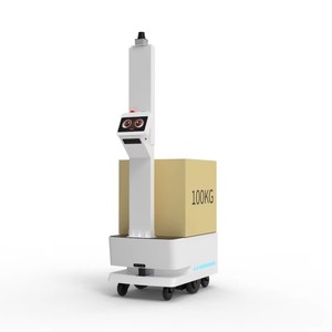 Châssis de robot logistique AGV Giraffe Pro avec capacité de charge de 100 kg, navigation LiDAR SLAM et unité de levage, fonctionnalités de planification de route - Product Image 3