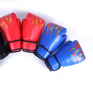 الصين معدات تدريب جلدية قفازات الملاكمة للبيع