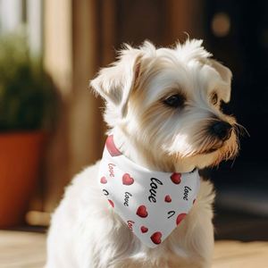 Pañuelo Triangular Personalizado para Mascotas con Impresión Digital a Todo Color, Accesorios de Peluquería Canina, Impresión Personalizada con Mínimos Bajos - Product Image 3