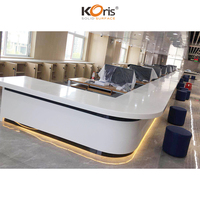 Matériaux de construction : Plans de travail Koris Sinks, surfaces acryliques en pierre artificielle, comptoirs de cuisine en surface solide acrylique