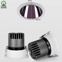 Anti éblouissement encastré 10W réglable Downlight Dimmable éclairage commercial LED Downlight