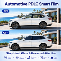 Film intelligent PDLC automobile sur mesure, directement de l'usine, pour vitres de voiture, avec kit de contrôle, teinte variable pour la confidentialité.