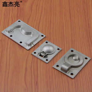 304 Stainless Steel Square Pull Ring Marine <b>Deck</b> Clip Door Handle Industrial Design Easy Installation - Product Image 3