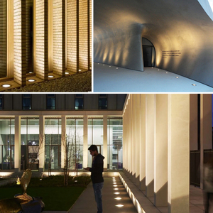 IP67 עמיד למים RGB LED 6000K זרקור חיצוני 6W מנורת רצפה שקועה מנורת רצפה מנורת זכוכית נירוסטה תאורת גן חצר סיפון - Product Image 5