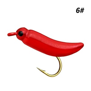 Jig de pêche sur glace, divers types 1g/2g/3g, hameçon de pêche sur glace, petite tête de jig <span class=keywords><strong>en</strong></span> plomb, hameçon pour appât, <span class=keywords><strong>hiver</strong></span> - Product Image 1