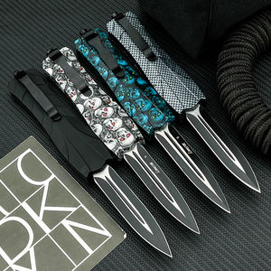 مخصص للتخييم <span class=keywords><strong>OTF</strong></span> مع مقبض بلاستيكي ABS مقبض جيب EDC درجة ديي تصنيع المعدات الأصلية دعم توريد المصنع مباشرة - Product Image 5