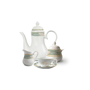 Juego de vajilla de porcelana de cerámica elegante, vajilla dorada <span class=keywords><strong>2021</strong></span> de lujo, venta al por mayor - Product Image 2