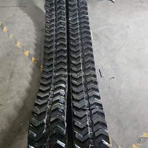 Cingoli in Gomma Naturale Nera di Alta Qualità Marca GZDG per Mini Escavatore Rx302 150*60*32 150*60*37 150*60*40 150*60*42 - Product Image 6