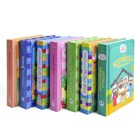 Fabbrica di libri per bambini con copertina rigida con stampa personalizzata che stampa direttamente per il produttore di libri con patta