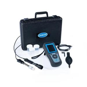 HACH LEV015.80.22001 Multimètre portable avec reconnaissance automatique des tampons et rétroéclairage, électrodes de pH/conductivité en gel, câbles de 1 m - Product Image 2
