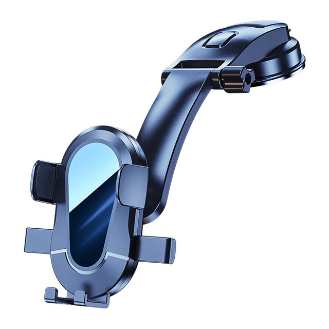 Car Gravity Anti-Slip Mobile Phone Holder Automatic Lock Suction Cup for Instrument Panel Air Vent Customized Logo Model