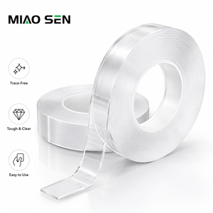 <span class=keywords><strong>Nastro</strong></span> <span class=keywords><strong>Biadesivo</strong></span> Nano del Produttore, Adesivo <span class=keywords><strong>Trasparente</strong></span> Lavabile Rimovibile Riutilizzabile, Striscia Adesiva <span class=keywords><strong>Forte</strong></span> per Montaggio a Parete - Product Image 2