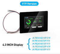 Pantalla LCD-4.3-TTL-P de JIKONG de 4.3 Pulgadas Dedicada para Almacenamiento de Energía, Compatible con Agregación de Información Maestro-Esclavo