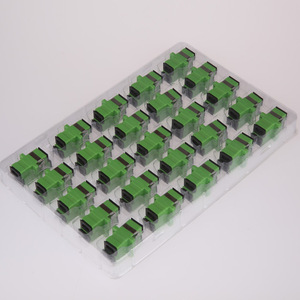 APC SM Simplex Fiber optik adaptör konnektörü SC hızlı bağlantı mavi/gri PC ABS FTTH sistemi - Product Image 6